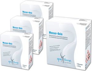 SpaTime Set 4 x Wasser-Rein á 4 x 35 g SpaTime Set 4 x Wasser-Rein á 4 x 35 g
