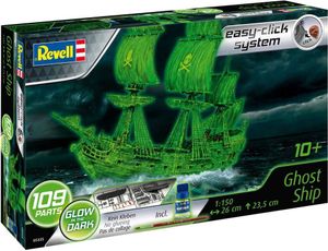 Revell 05435 Geisterschiff mit Nachtleuchtfarbe, Piratenschiff, Modellbausatz mit easy-click-system, 10 Jahre to 99 Jahre
