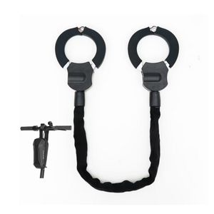 Fahrradschlösser, Kettenschloss, mit wasserdichter Tasche, 3*Schlüssel, Handschellenschloss, Länge 93 cm, für Elektroroller, Motorräder, Fahrräder