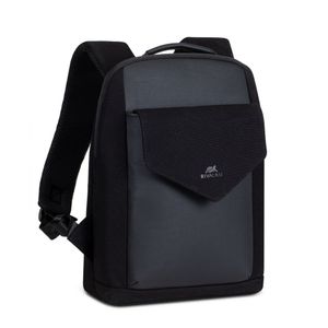 RIVACASE 8521 black Canvas Urban backpack