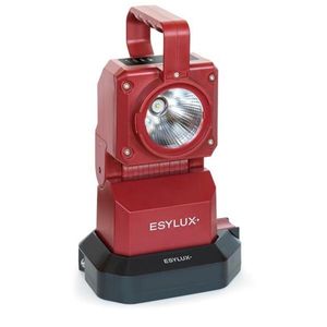 Esylux Handscheinwerfer 3W LED IP54 Notl aufladb LED nicht austauschbar 100-240V