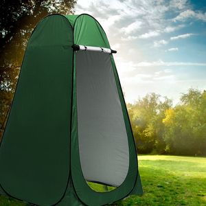 Umkleidezelt Duschzelt Toilettenzelt Beistellzelt Lagerzelt Camping 120*190CM - Grün