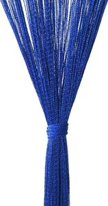 vidaXL Fadenvorhänge 2 Stk. 100 x 250 cm Blau vidaXL Fadenvorhänge 2 Stk. 100 x 250 cm Blau