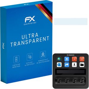 atFoliX FX-Clear 3x Schutzfolie kompatibel mit Elgato Stream Deck Plus Displayschutzfolie