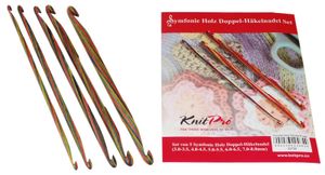 KnitPro Häkelnadel Sets aus Symfonie Holz - 207160 : doppelseitig KnitPro Sets: doppelseitig