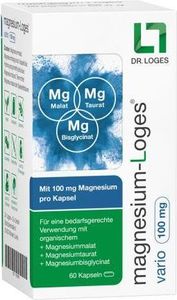 Magnesium-Loges vario 100 mg Capsules 60 kapsúl