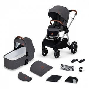 Kinderkraft multifunctional stroller EVERYDAY 2in1 dark grey