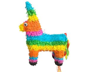 Piñata Esel Pferd  bunt