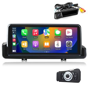 Linux CarPlay Android Auto Für BMW 3er E90 E91 E92 2005-2012 Autoradio GPS Navi WIFI SWC USB DSP Mit iDrive BMW Kamera