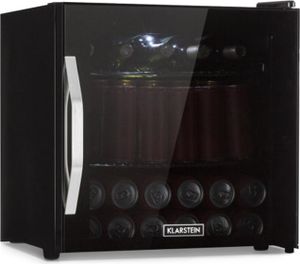 Klarstein Mini chladnička, sklenené dvere, nastaviteľné police, 47 L, In-Outdoor