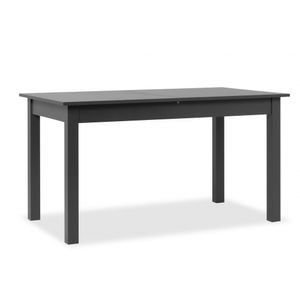 Esszimmertisch Küchentisch ausziehbar auf ca. 180 cm COBURG Anthrazit 140 x 80 cm Tisch