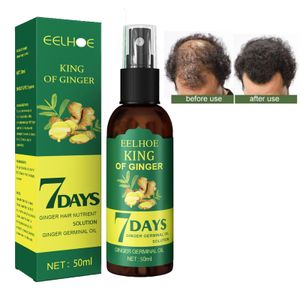 50ml Haarwachstum Sprayer, Haar Wachstum Serum, Ingwer Haarwachstumsserum Sprayer für dünner werdendes Haar Behandlung gegen Haarausfall