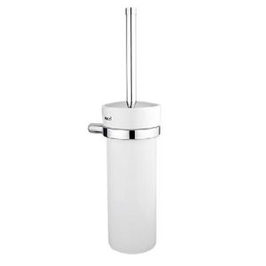 Nimco Bormo - Toilettenbürstengarnitur, Wandmontage, weiß / chrom BR 11094K-26