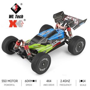 Wltoys XKS 144001 1/14 RC-Auto Hochgeschwindigkeits-Rennwagen 1500mAh Batterie 60 km / h 2,4 GHz RC Buggy 4WD Offroad-Driftauto RTR