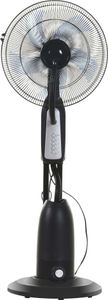 HOMdotCOM HOMdotCOM Wentylator na statywie ze strumieniem wody 120 cm metalowy HOMdotCOM HOMdotCOM Wentylator na statywie ze strumieniem wody 120 cm metalowy