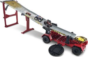 Hot Wheels Monster Trucks 2 v 1 Nákladné auto s havarovanou pneumatikou