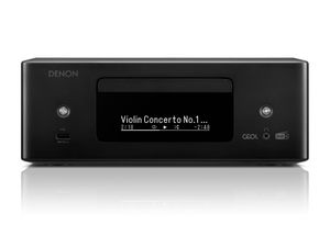 Denon RCD-N12DAB Kompaktanlage, HiFi Verstärker, CD-Player, Internetradio, Musikstreaming, HEOS Multiroom, Bluetooth und WLAN, AirPlay 2, Alexa Kompat