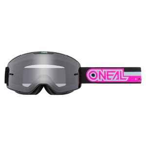 Oneal B-20 Proxy Motocross Brille - Getönt (Black/Pink,One Size)
