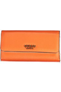 GUESS JEANS Brieftasche Damen Andere fasern Orange SF14327 - Größe: Einheitsgröße