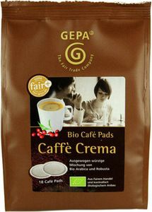 Caffè Crema - Arabica Robusta Kaffee Pads 126g Caffè Crema - Arabica Robusta Kaffee Pads 126g