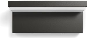 Philips myGarden Kinkiet Bustan 9 W, Oświetlenie zewnętrzne ścienne, Antracyt, Aluminium, Syntetyk, IP44, Ogród, Patio, I