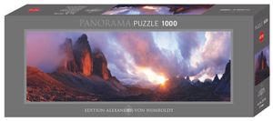 HEYE 29770 Edition Humboldt 3 Peaks, 1000 Teile Panorama Puzzle