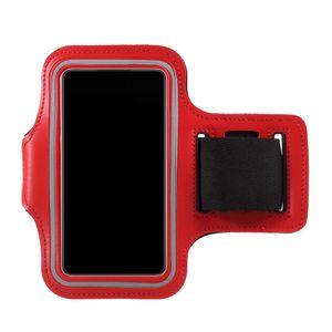 Universal Sport Armband Handy Tasche für Smartphones von 5,9" bis 6,5" Rot