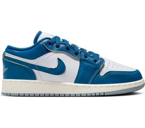 Nike AIR JORDAN 1 LOW SE White Industrial Blue Royal Blue Sneaker, Rozmiar: 38
