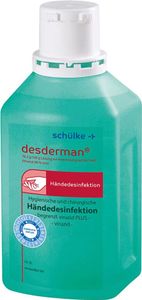 Schülke desderman® Händedesinfektion (ohne Farbstoff/Parfüm) Schülke desderman® Händedesinfektion (ohne Farbstoff/Parfüm)