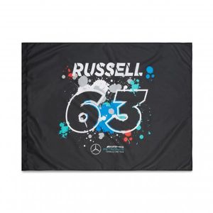 Vlajka George Russell, Mercedes AMG Petronas 2022