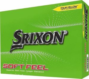 Srixon Soft Feel Golf Balls Tour Yellow Piłka golfowa