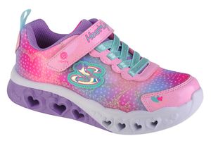 Skechers Flutter Heart Lights 302315L-PKMT, tenisky, pro dívky, růžová, velikost: 28