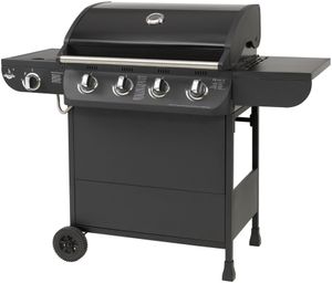 El Fuego Gasgrill Columbus  4+1 AY0563 schwarz mit Seitenbrenner