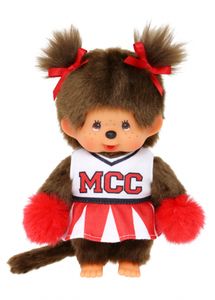 Monchhichi Dievča Cheerleader 20 cm