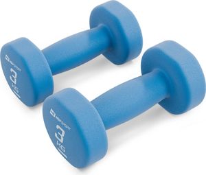 Hop-sport Fitness činky | Sada neoprénových fitness činiek | Sada činiek 2x3kg
