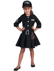 FBI Agent Kostüm Kinder bei » Kostümpalast.de