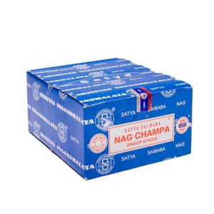 Räucherstäbchen Satya Nag Champa Dhoop 12x10 Stäbchen -- 41 g