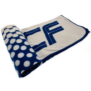 Real Madrid FC offizielle FD Fleecedecke TA591 (Einheitsgröße) (Blau/Weiß)