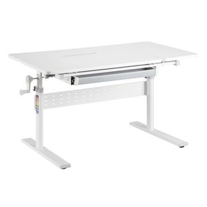 Ročno nastavljiva otroška pisalna miza Spacetronik XD SPE-X102W 100x60 cm bela