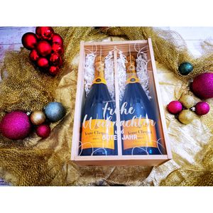 Geschenkbox Champagner Veuve clicquot / Brut / Tannenbaum