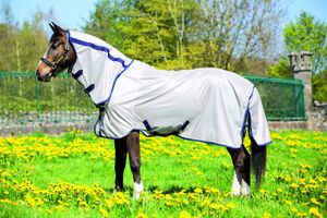 Horseware Mio Fly Rug Fliegendecke 145cm 6'6" bronze/marineblau