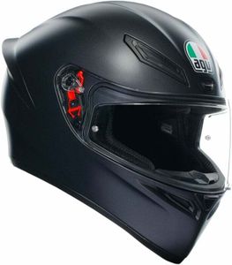 AGV K-1 S Mono Helm (Black Matt,XXL (63/64))