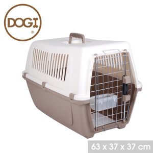 DOGI Hunde-Transportbox Hundetransportbox 63 x 37 x 37 cm 28416