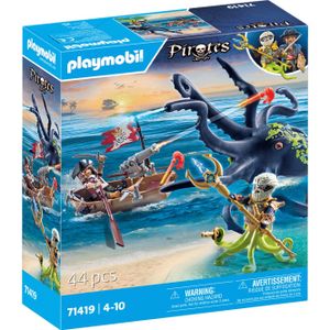 PLAYMOBIL Pirates  Kampf gegen den Riesenoktopus 71419