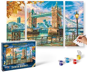 Schipper Malen nach Zahlen - The Tower Bridge in London 609260752