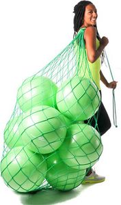 10 loptičiek Togu Redondo® Plus 38 cm so sieťkou na lopty