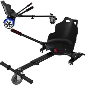 Hoverboard Sitz Hoverkart Hover-Board Go-Kart Stuhl Self Balancing Verstellbarer Kartsitz für Elektroscooter bis 50 kg 23193