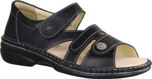 Finn Comfort Biella-S Nappa schwarz Damen Sandale in Schwarz, Größe 40