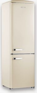 SEVERIN Retro Kühl-/Gefrierkombination RKG 8919 RKG 8919 aus Kunststoff, creme Kühlschrank  Kühlschrank Retro  Kühlschrank Mit Gefrierfach  Kühl-/gefrierkombination
