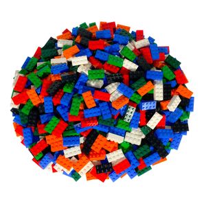 LEGO® 2x4 Steine Hochsteine Bunt Gemischt - 3001 NEU! Menge 50x